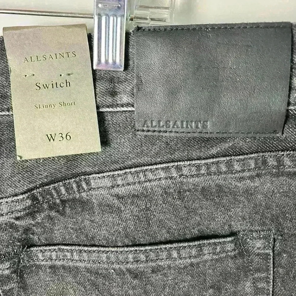 NWT! All Saints Switch Skinny Short - Picture 5 of 9